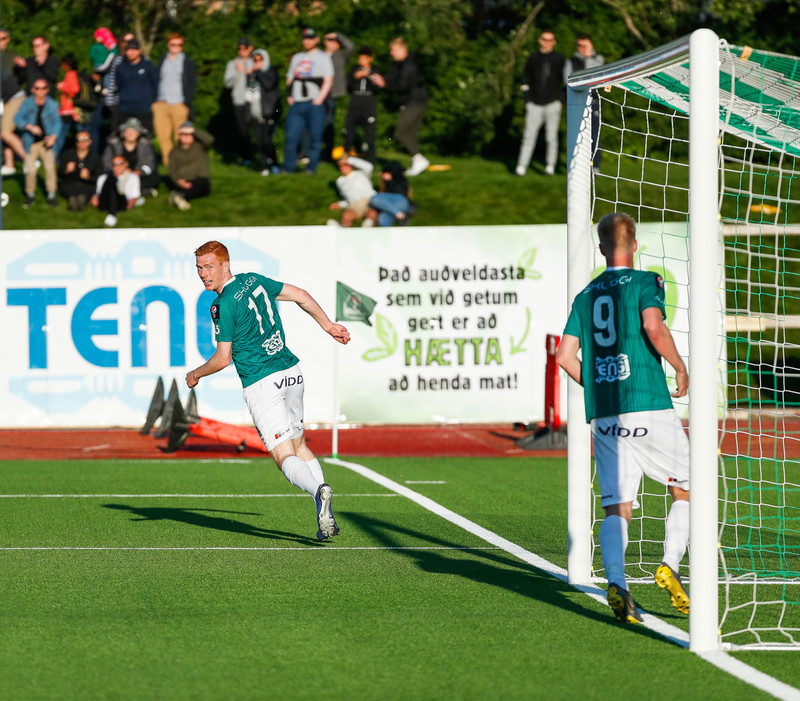 Myndaveisla: Kópavogur er rauður og hvítur