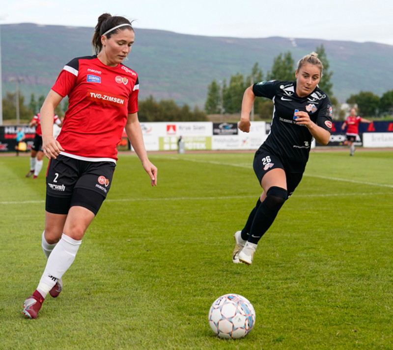 Myndaveisla: Þór/KA burstaði HK/Víking