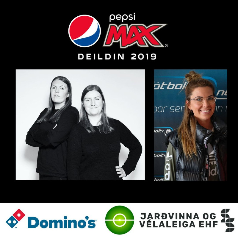 Hulda og Mist gera upp fyrri hluta Pepsi Max ásamt Báru Kristbjörgu