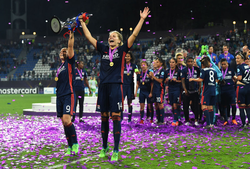 Ada Hegerberg er Evrópumeistari með Lyon en neitar að spila með norska landsliðinu.