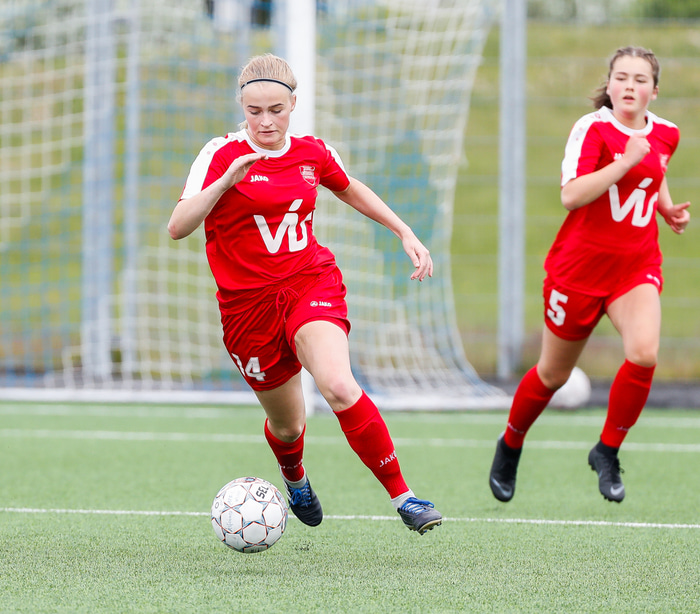 Guðrún Ása gerði sigurmark Sindra.