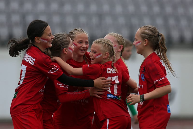 Myndaveisla: Breiðablik vann úrslitaleik Símamótsins