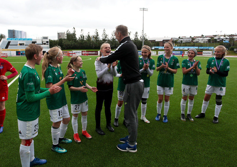 Myndaveisla: Breiðablik vann úrslitaleik Símamótsins