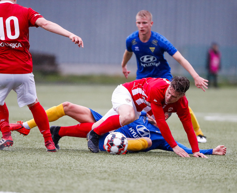 Myndaveisla: Grótta vann Þrótt í Laugardalnum