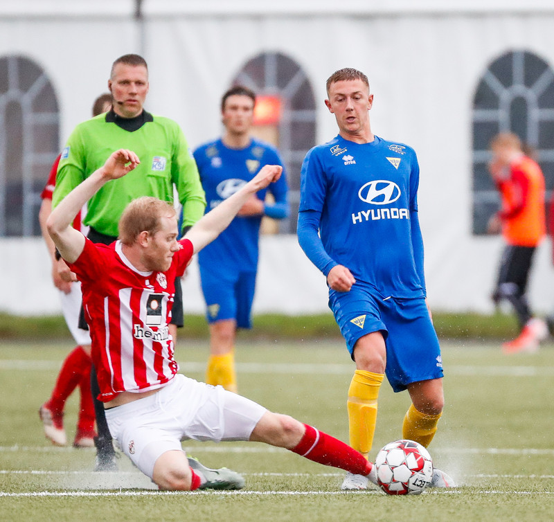 Myndaveisla: Grótta vann Þrótt í Laugardalnum
