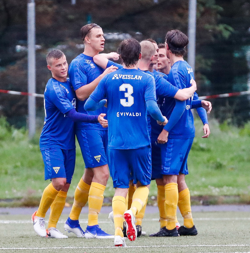 Myndaveisla: Grótta vann Þrótt í Laugardalnum