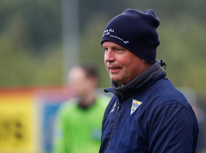 Óskar Hrafn, þjálfari Gróttu