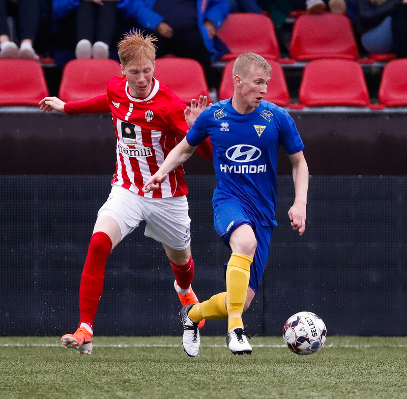 Myndaveisla: Grótta vann Þrótt í Laugardalnum
