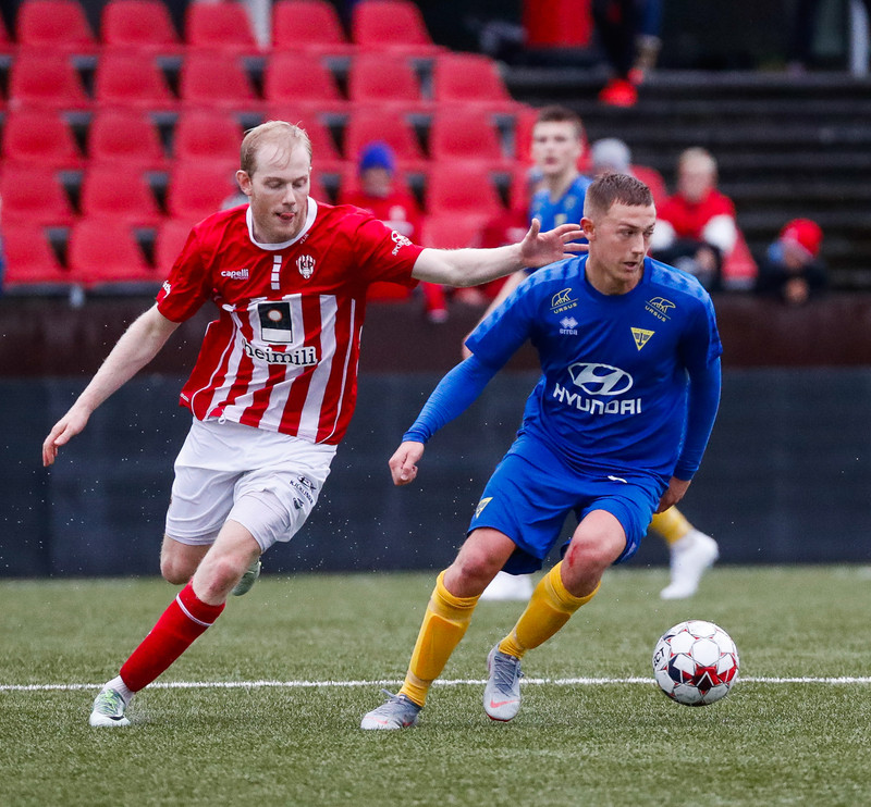 Myndaveisla: Grótta vann Þrótt í Laugardalnum