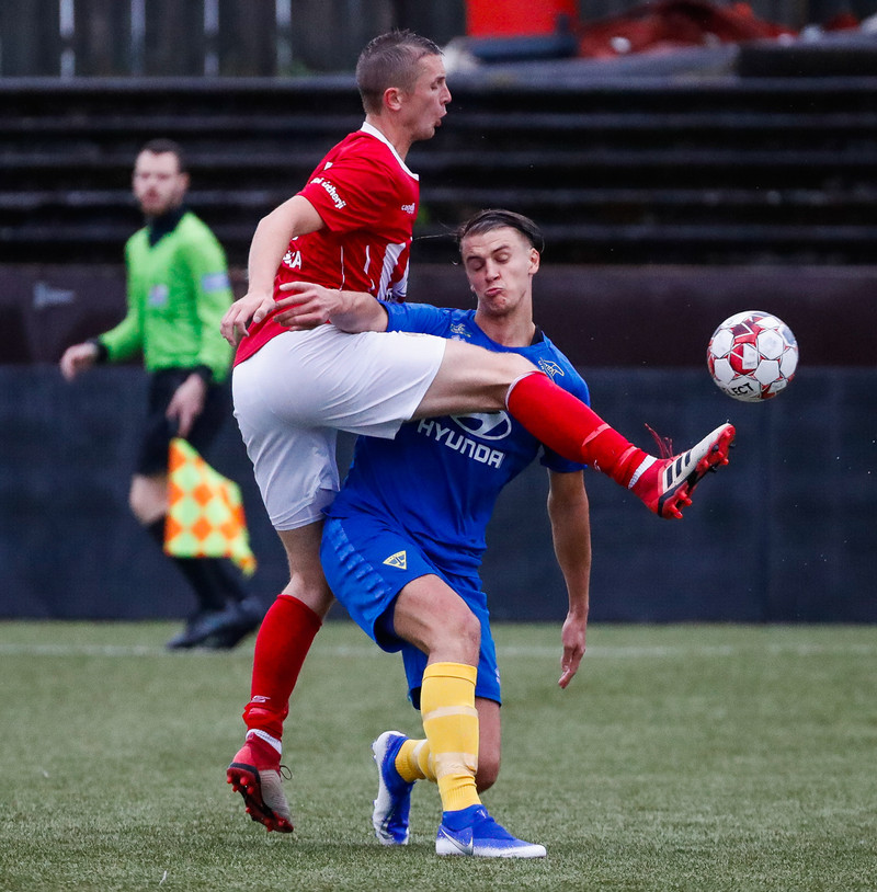 Myndaveisla: Grótta vann Þrótt í Laugardalnum