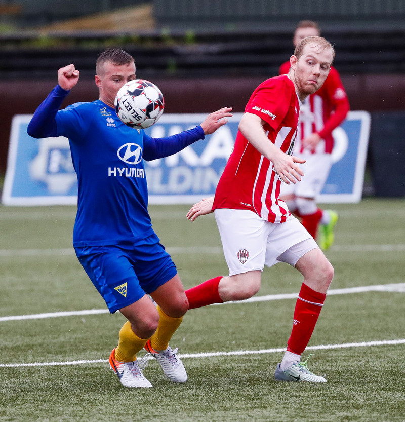 Myndaveisla: Grótta vann Þrótt í Laugardalnum