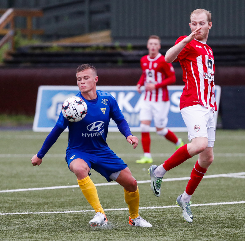 Myndaveisla: Grótta vann Þrótt í Laugardalnum