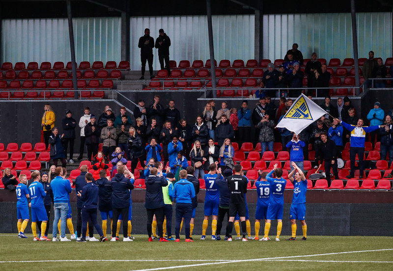 Myndaveisla: Grótta vann Þrótt í Laugardalnum