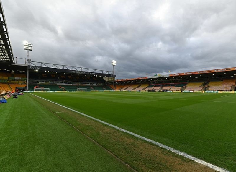 Carrow Road, heimavöllur Norwich.