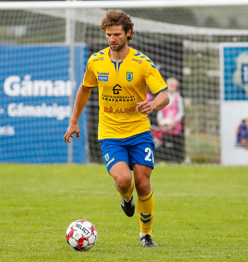 Rasmus Christiansen - leikmaður ársins í Inkasso-deildinni 2019.