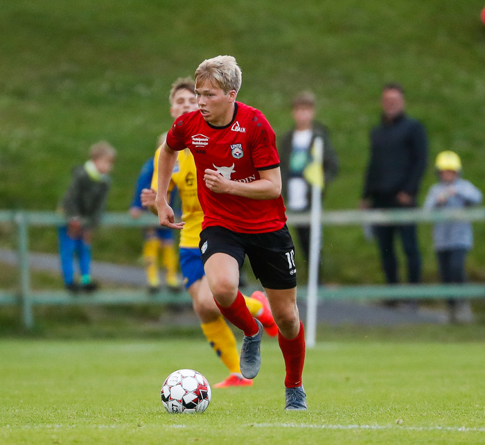 Jason Daði Svanþórsson skoraði fyrir Aftureldingu