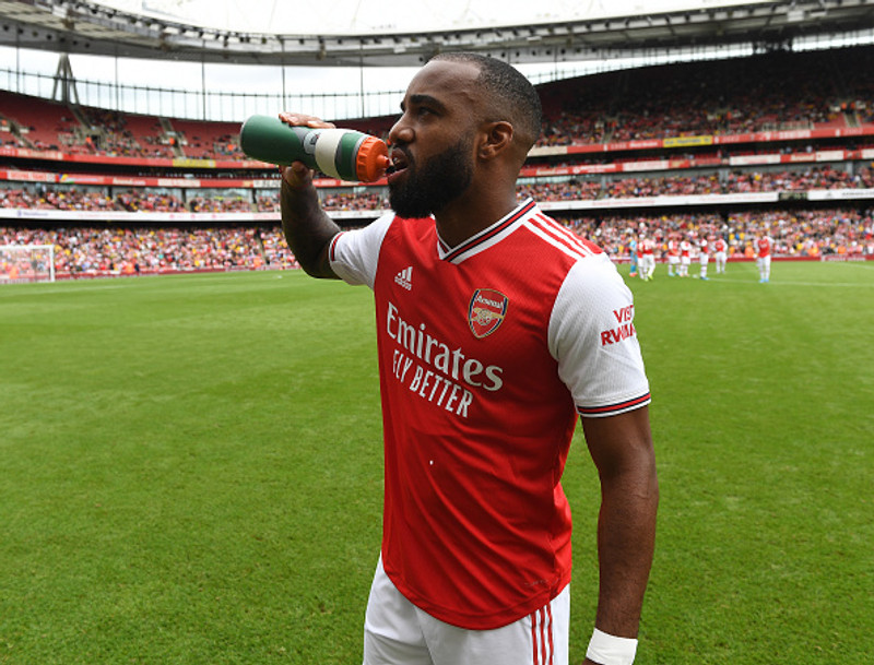 Spilar Lacazette á mánudaginn? - „Kláraði æfingu og líður vel"
