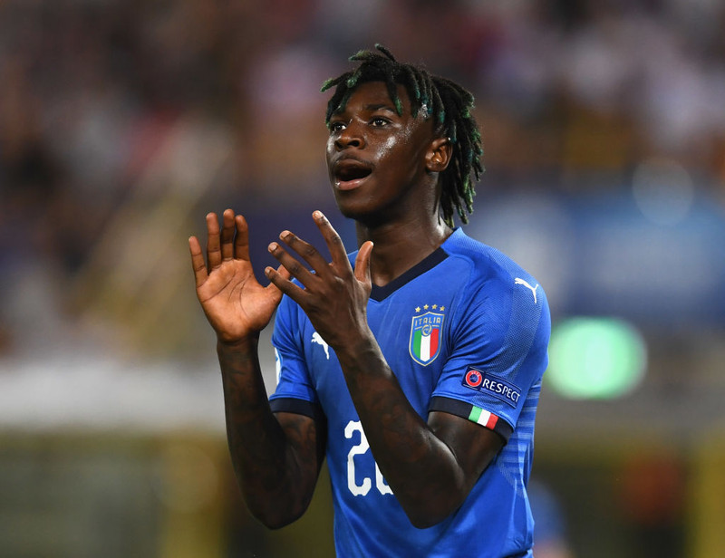 Moise Kean skoraði fyrir U21 árs landslið Ítalíu