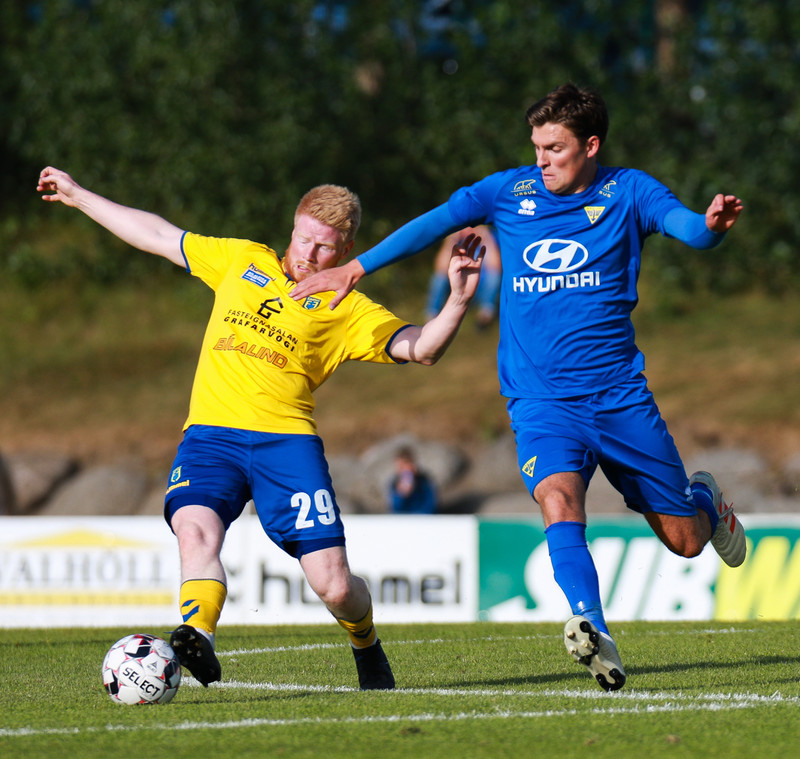 Myndaveisla: Markalaust í toppslag Fjölnis og Gróttu
