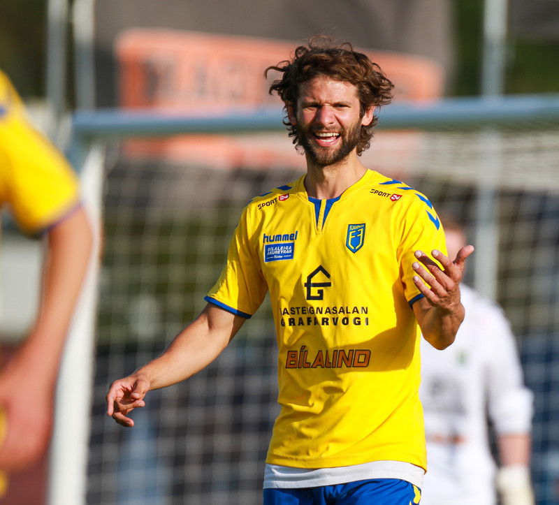 Myndaveisla: Markalaust í toppslag Fjölnis og Gróttu