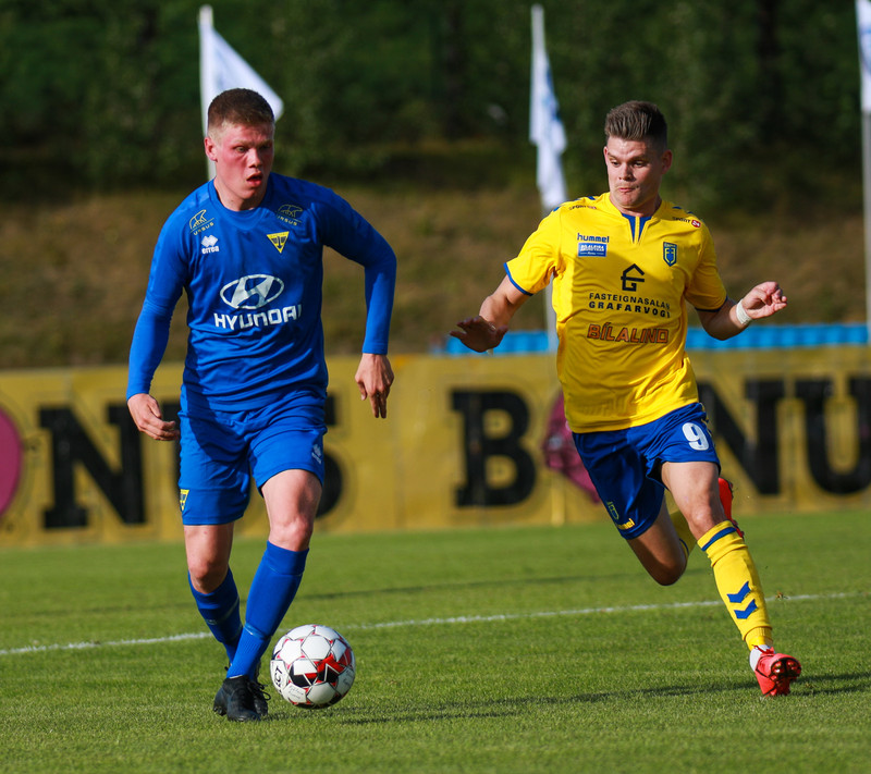Myndaveisla: Markalaust í toppslag Fjölnis og Gróttu