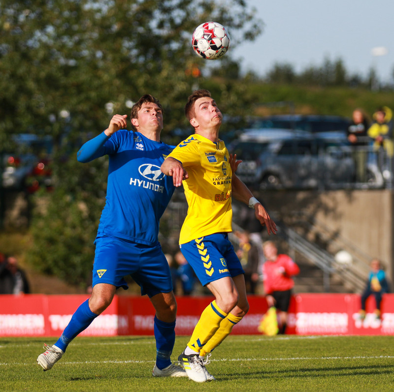 Myndaveisla: Markalaust í toppslag Fjölnis og Gróttu