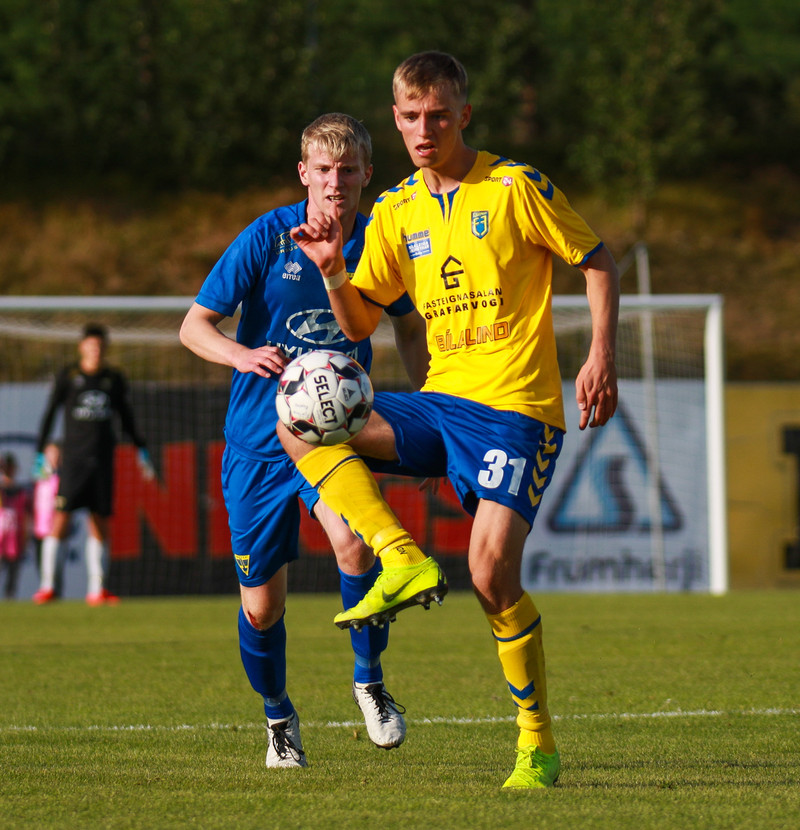 Myndaveisla: Markalaust í toppslag Fjölnis og Gróttu