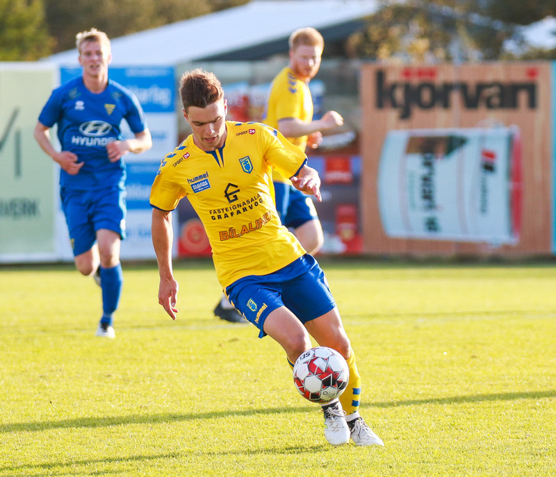 Myndaveisla: Markalaust í toppslag Fjölnis og Gróttu