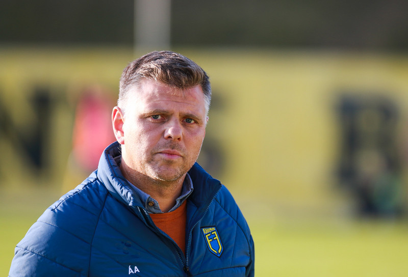 Myndaveisla: Markalaust í toppslag Fjölnis og Gróttu
