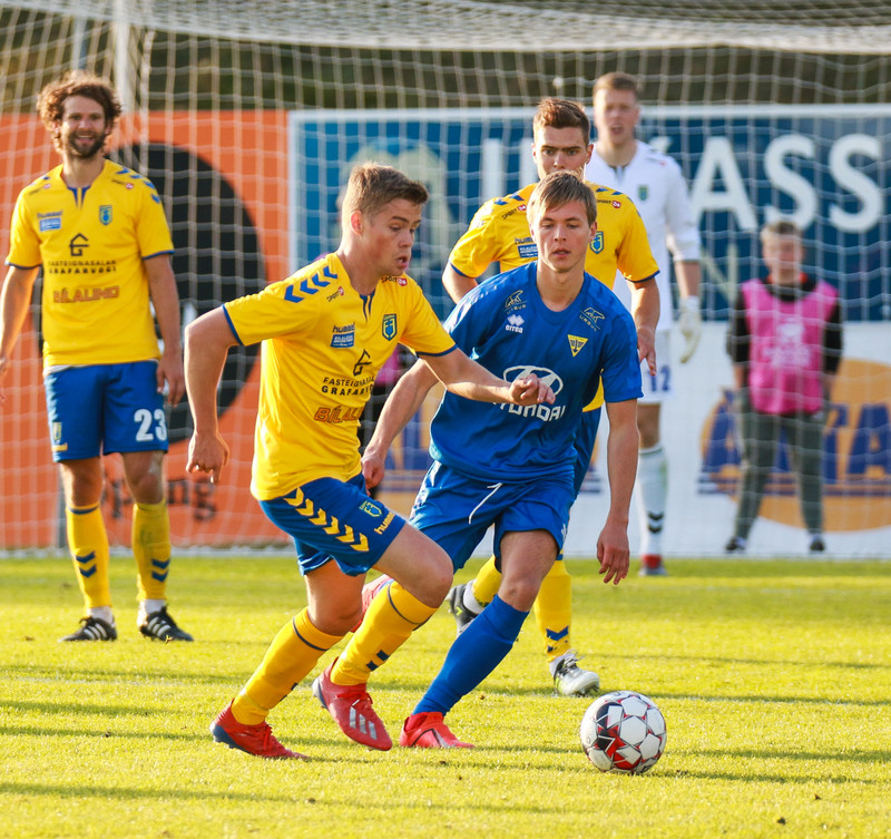 Myndaveisla: Markalaust í toppslag Fjölnis og Gróttu