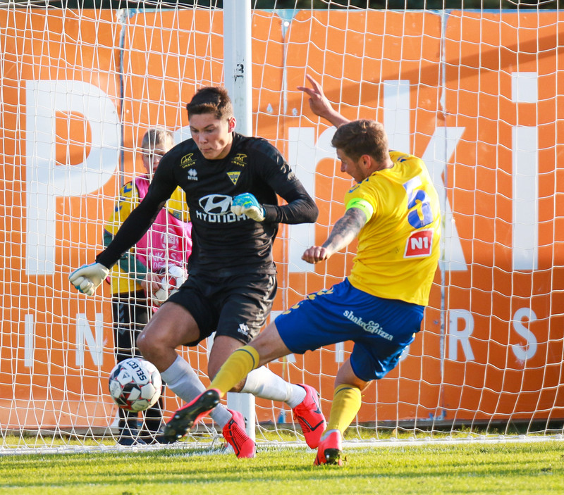 Myndaveisla: Markalaust í toppslag Fjölnis og Gróttu