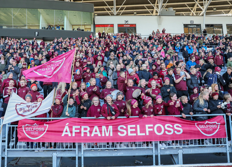 Myndaveisla: Selfoss Mjókurbikarmeistari eftir sigur á KR