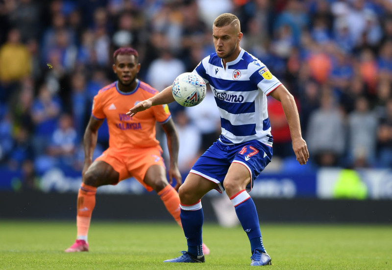 George Puscas er kominn með tvö gegn Cardiff