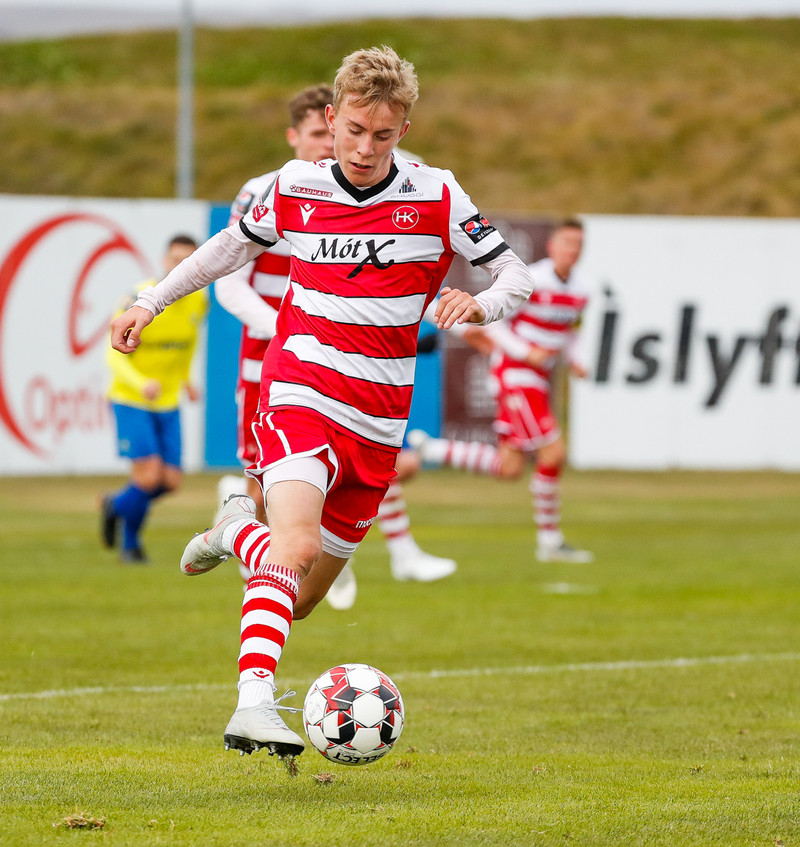 Stefnan er að fara út eftir leiktíðina ef tækifæri gefst á því.