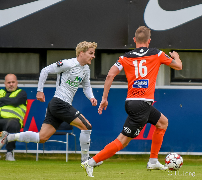 Myndaveisla 1: FH vann Fylki í krikanum