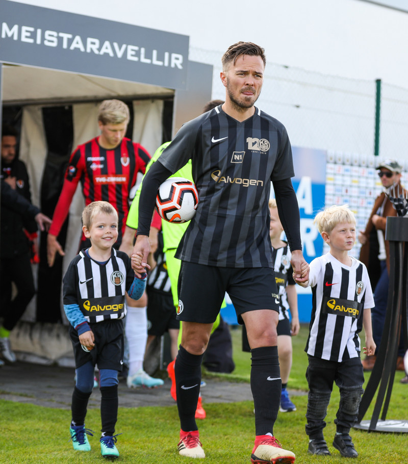 Myndaveisla: KR vann Víking á heimavelli