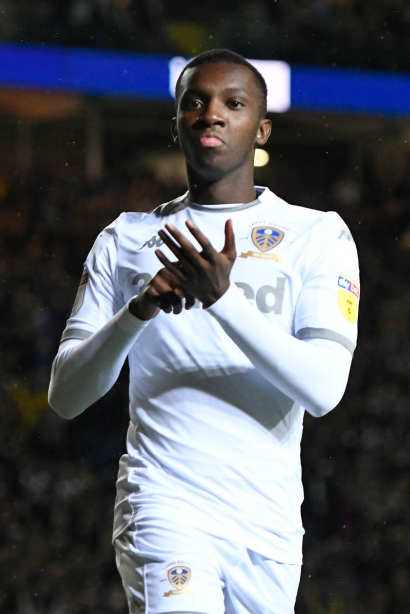 Eddie Nketiah byrjar vel hjá Leeds