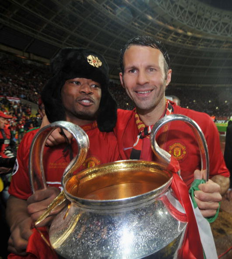 Patrice Evra og Ryan Giggs eru báðir á blaði.