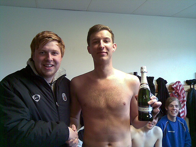 Sveinbjörn Þorsteinsson var efnilegastur hjá KV.