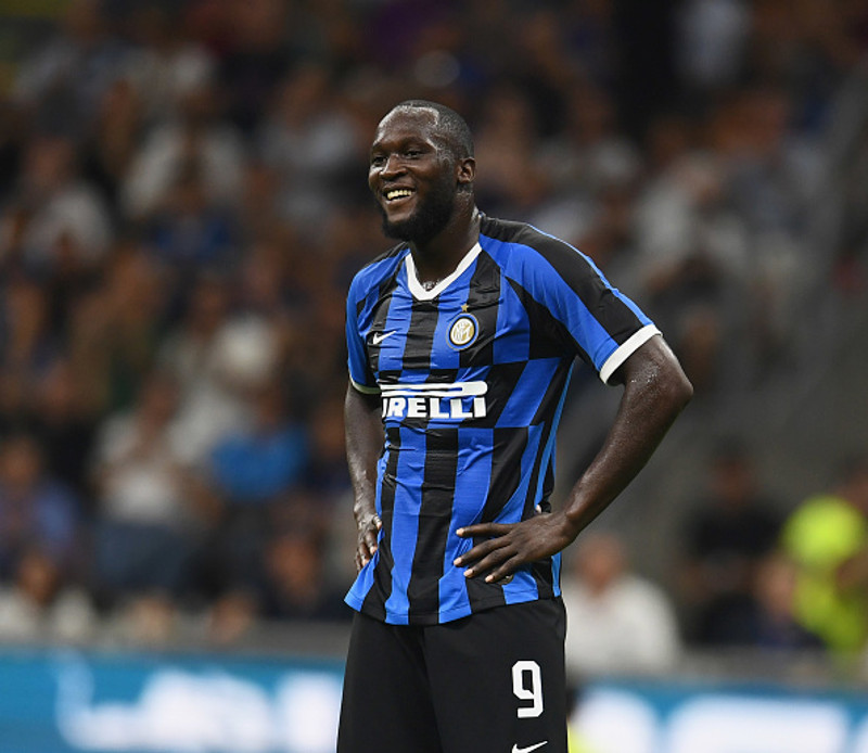 Inter keypti Lukaku frá Manchester United í sumar.