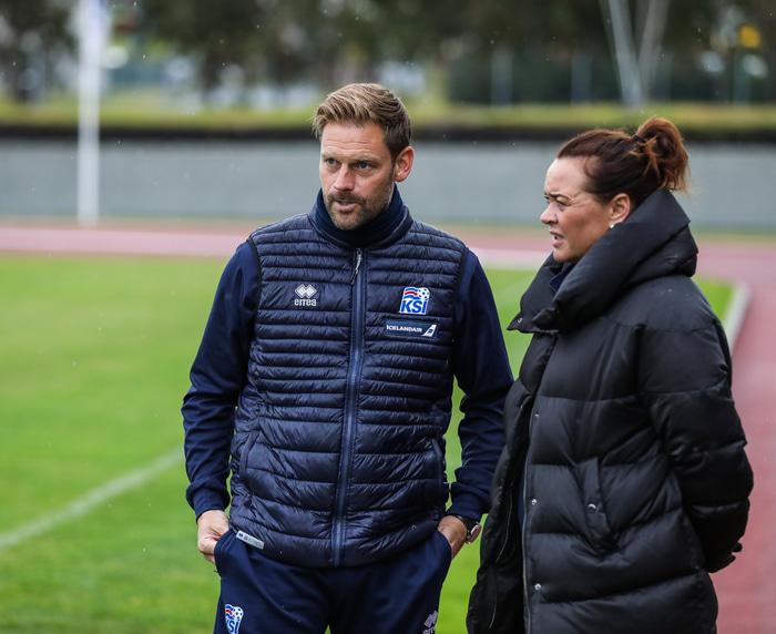 Jón Þór Hauksson og Borghildur Sigurðardóttir.