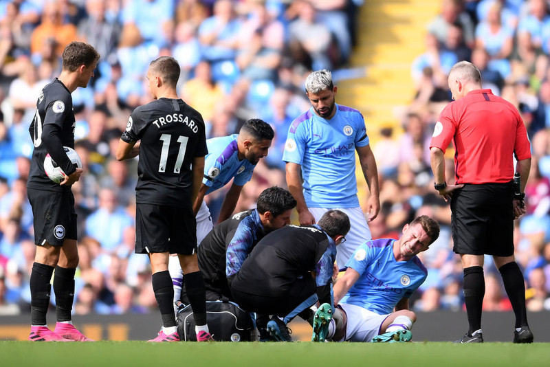 Aymeric Laporte verður lengi frá.