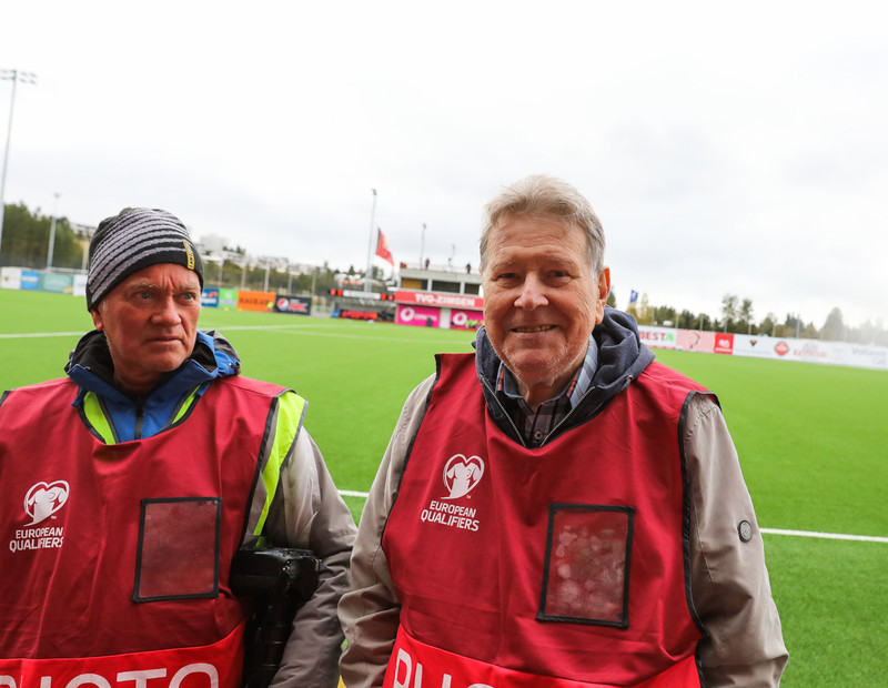 Myndaveisla frá sigri U21 á Lúxemborg í Víkinni