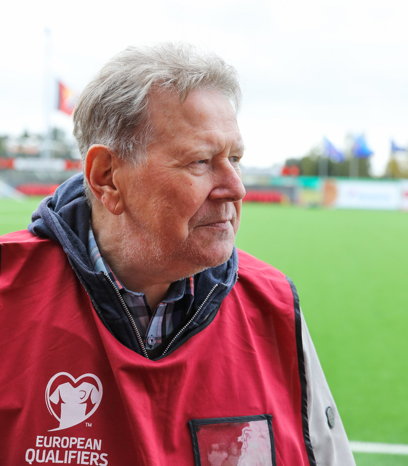 Myndaveisla frá sigri U21 á Lúxemborg í Víkinni