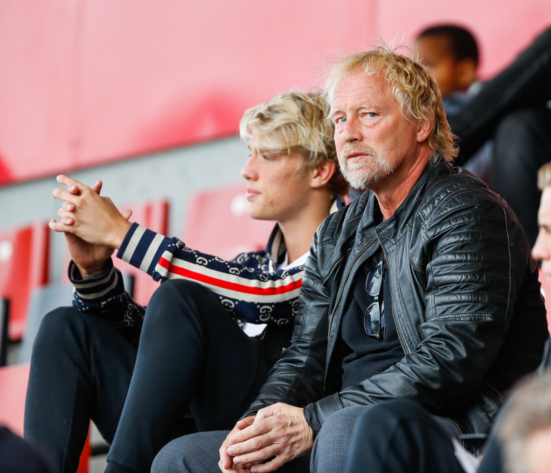 Arnór Borg Guðjohnsen og Arnór Guðjohnsen.
