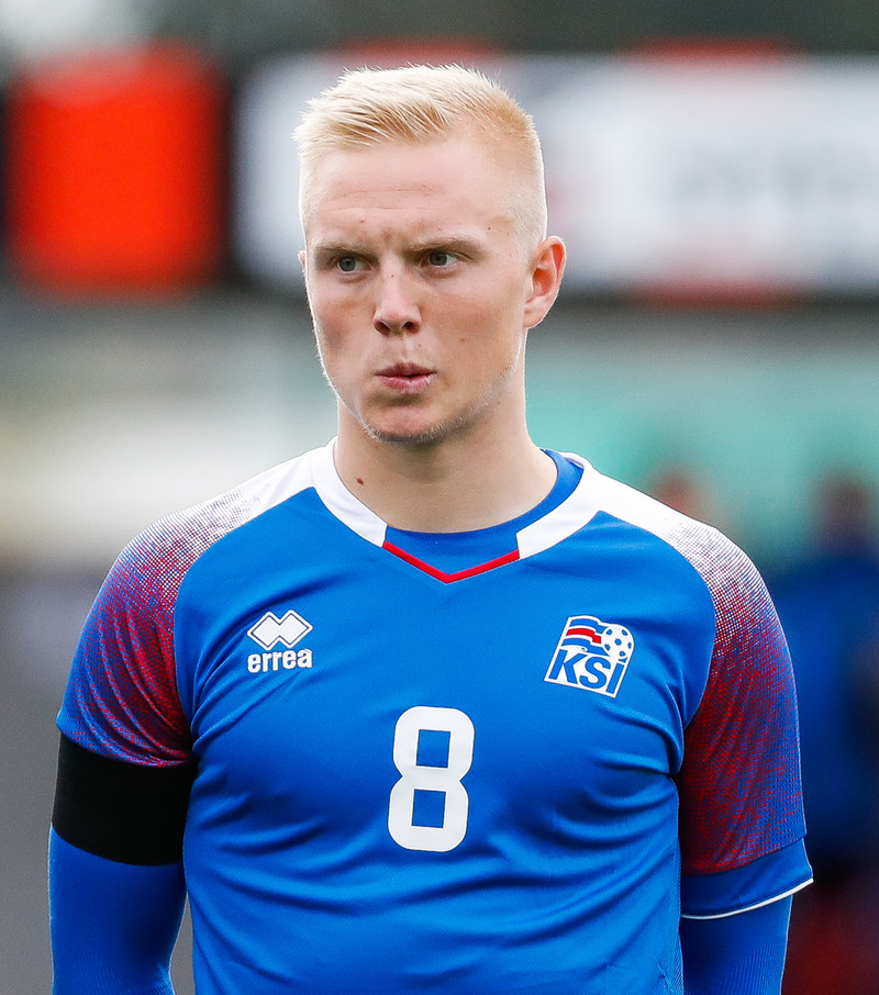 Myndaveisla frá sigri U21 á Lúxemborg í Víkinni