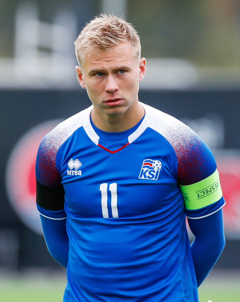 Myndaveisla frá sigri U21 á Lúxemborg í Víkinni