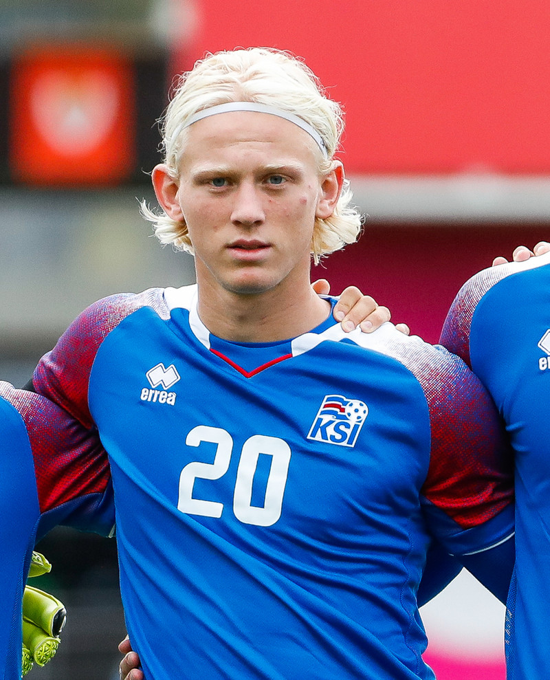 Myndaveisla frá sigri U21 á Lúxemborg í Víkinni