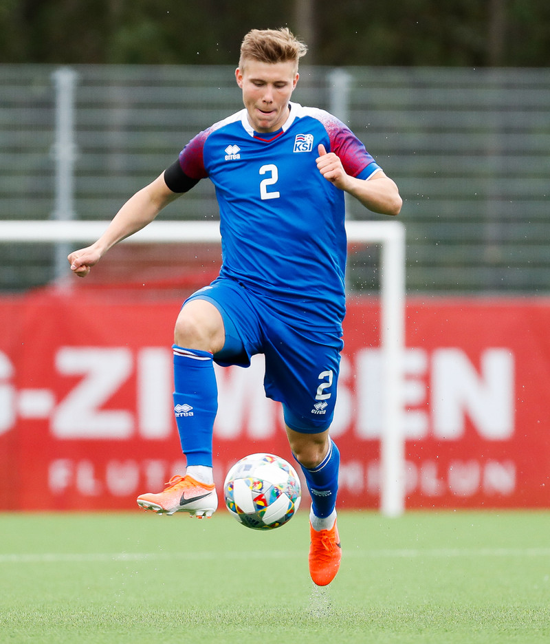 Myndaveisla frá sigri U21 á Lúxemborg í Víkinni