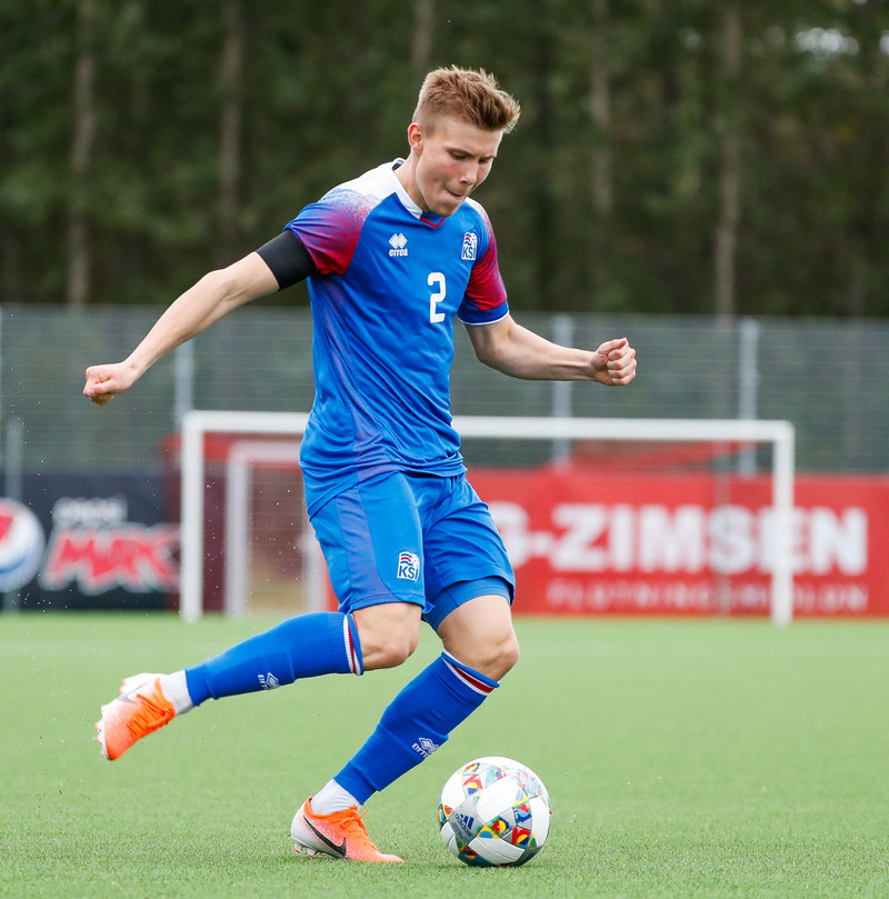 Myndaveisla frá sigri U21 á Lúxemborg í Víkinni